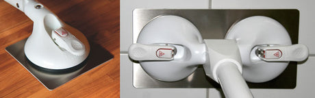 Edelstahlplatte ROTH® - 1 Paar