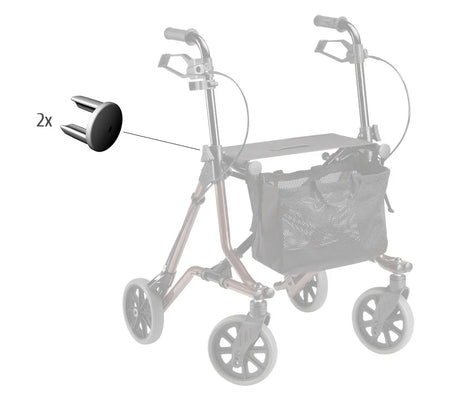 Abdeckkapen Sitzrohr hinten DIETZ TAiMA Rollator