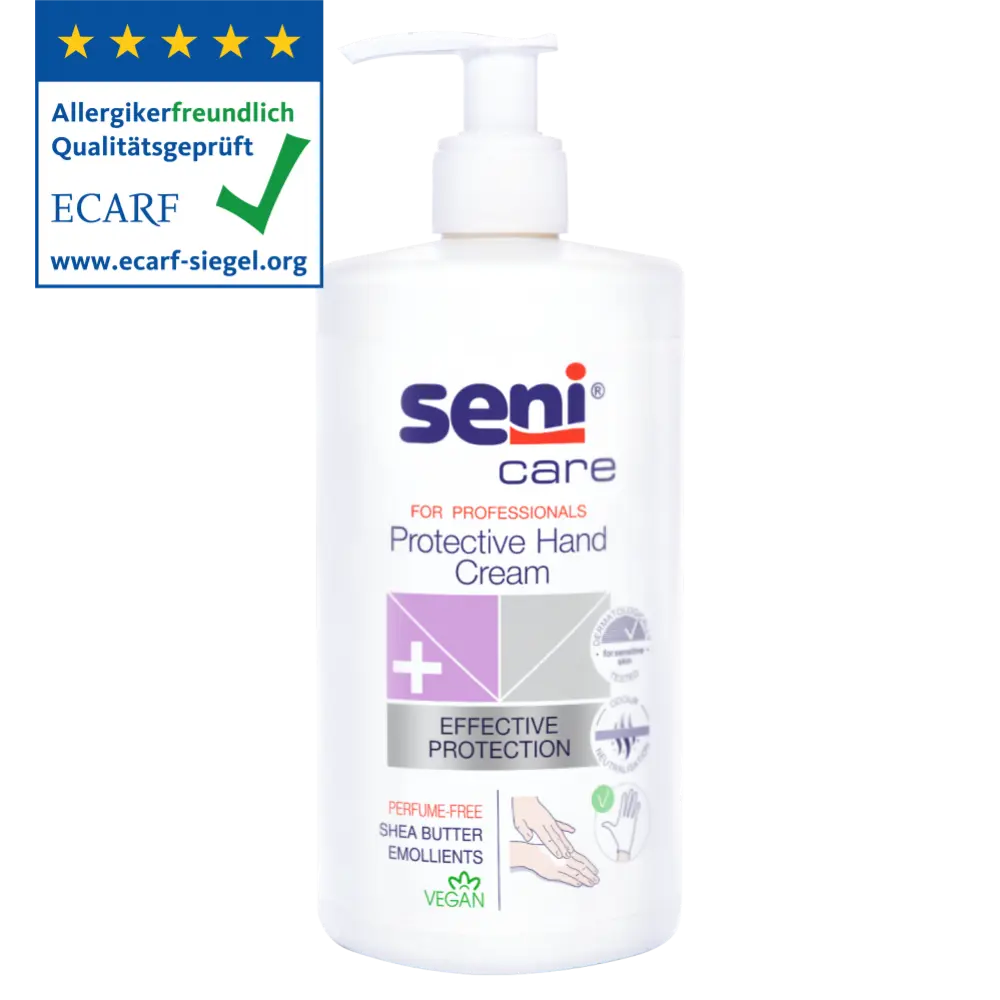 Seni Care Handschutzcreme für Pflegekräfte