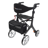 Besco Medical Carbon Rollator in schwarz