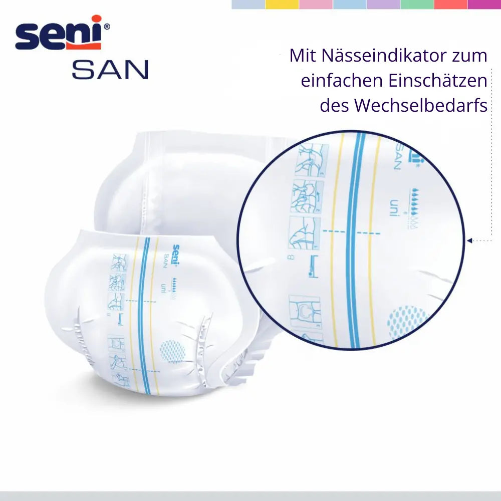 Seni San Uni Vorlage 6 Tropfen