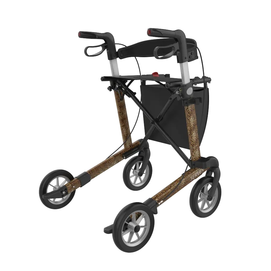 Leichtgewichtrollator Rehasense Server Art Line Komplettpaket