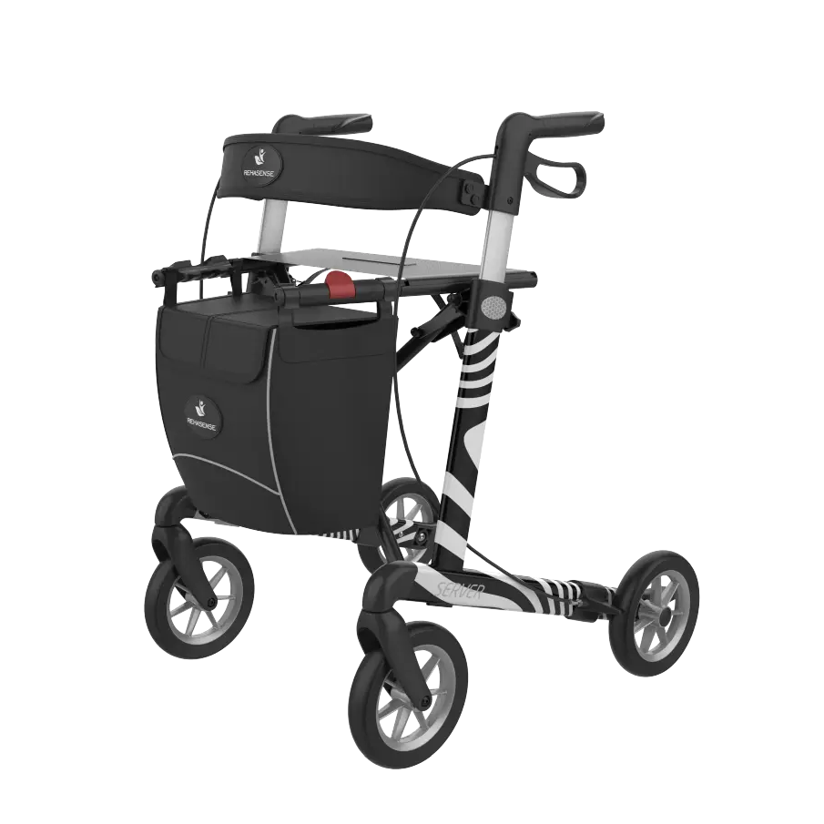 Leichtgewichtrollator Rehasense Server Art Line Komplettpaket