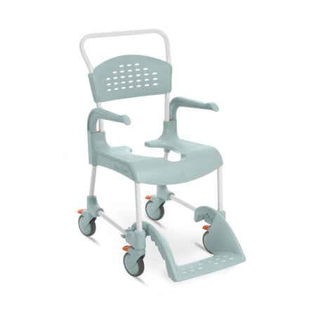 Dusch- & Toilettenrollstuhl Etac Clean in Blau
