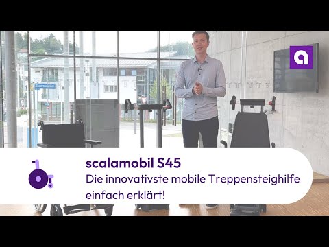 Mobile Treppensteighilfe scalamobil S45